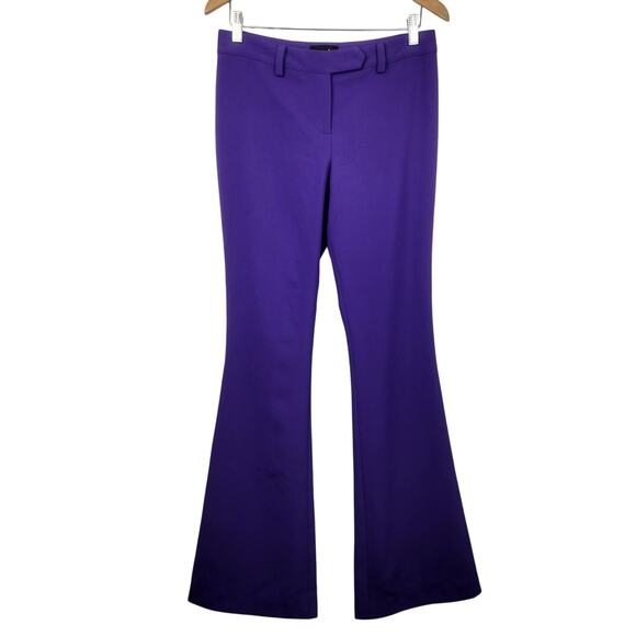 Retrofete Purple Pant Trouser Flare Size Small - Picture 1 of 7